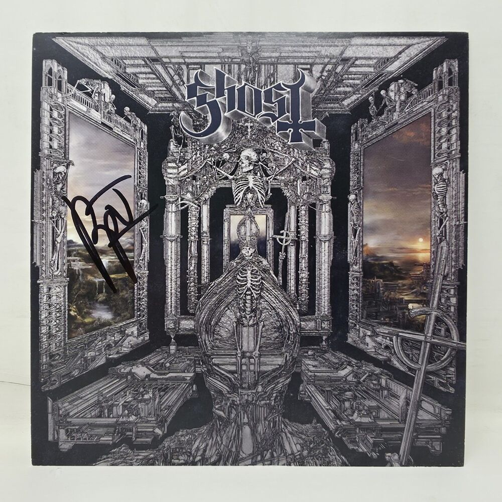 Ghost Skeleta CD 2025 Signed Print By Tobias Forge Autographed Papa V Perpetua